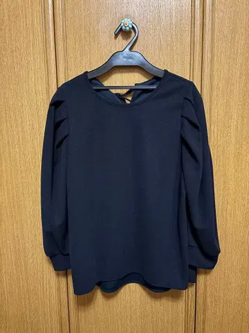 쿠미쿄쿠 백리본 오부 소매 상의