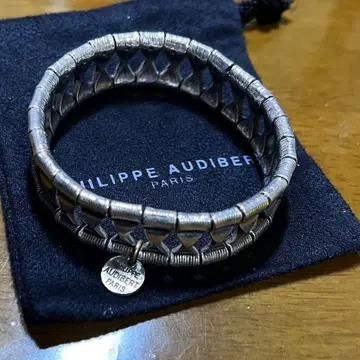 [새상품급] PHILIPPE AUDIBERT 심플 팔찌 밴딩 교체 완료