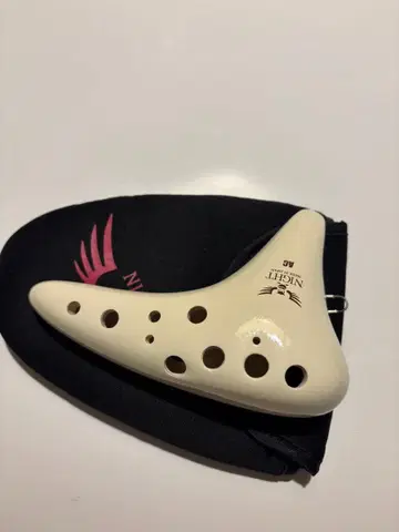 NIGHT AC 오카리나 화이트 수납 케이스