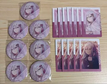 요이사키 카나데 글리터 캔뱃지 6c 에피카 1c 금박