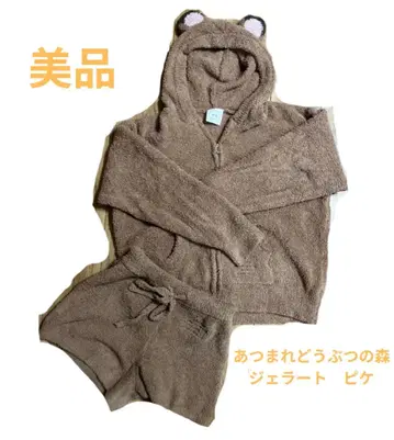 젤라또피케 모여봐요 동물의 숲 룸웨어 상하의 세트 밤돌이 여울이