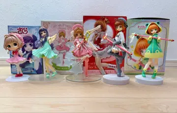 카드캡터 사쿠라 피규어 6체 세트 묶음 판매 다이도우지 토모요