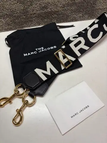 MARC JACOBS 로고 숄더 스트랩