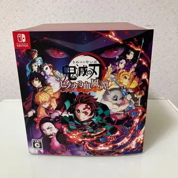 귀멸의 칼날 히노카미 혈풍담 Nintendo Switch 피규어만