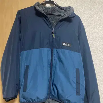 LOGOS 플리스 자켓 네이비 블루