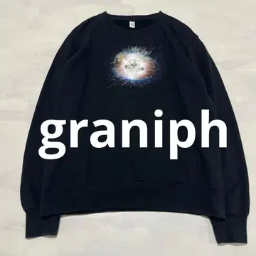 새상품급 그라니프 인 더 슈퍼노바 갤럭시 고양이 트레이닝복