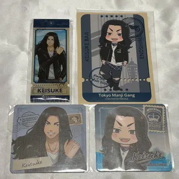 바지 케이스케 메모리얼 아크릴 코스터 도쿄 리벤저스 동리베 에노시마