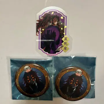 귀멸의 칼날 캔뱃지 코쿠시보 무한성 편 스티커