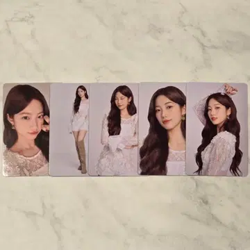LE SSERAFIM 카즈하 도쿄돔 포토 카드 5종 컴프
