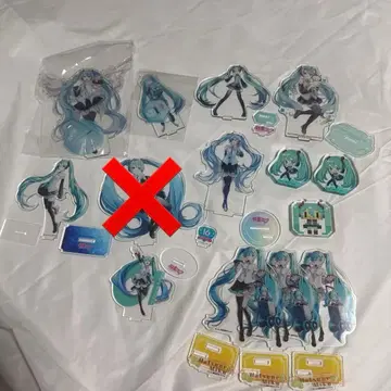 하츠네 미쿠 초기 미쿠 v2 v3 nt 16th 아크릴 스탠드 묶음 판매