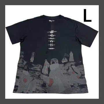 새상품급 유니클로 나루토 UT 콜라보 T셔츠 L 사이즈