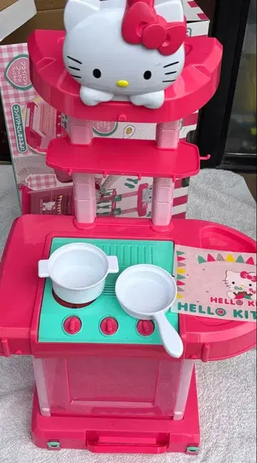 헬로키티 컴팩트 주방 세트