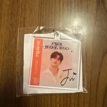 TREASURE 정우 popup 가챠 재킷 사진 아크링 키링 캡슐 토이
