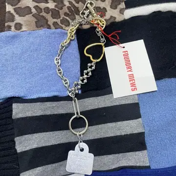 Foundrymews love heart 골드 하트 참 목걸이