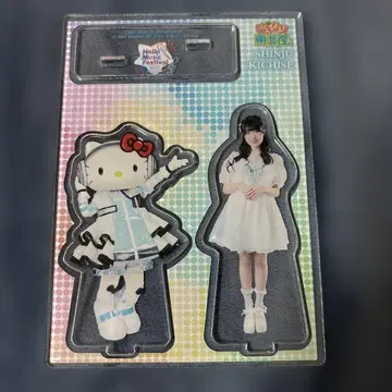 요시세 진주 헬로키티 아크릴 스탠드 산리오 퓨로랜드