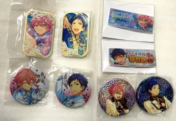 앙스타 앙상블 스타즈 토리&유즈루 캔뱃지 8개 세트