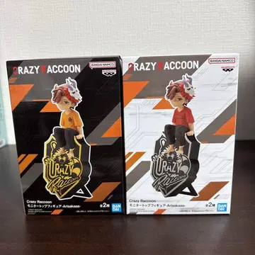 CRAZY RACCOON 아리사카 피규어 2개 세트