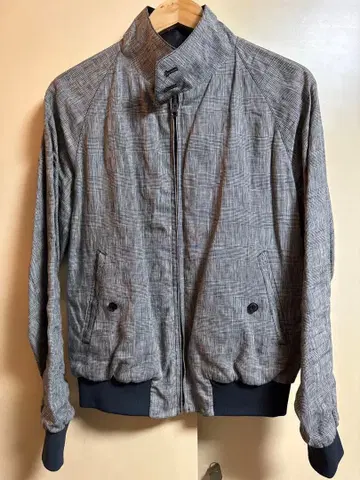 바라쿠타 G9 해링턴 자켓 그레인 체크 38