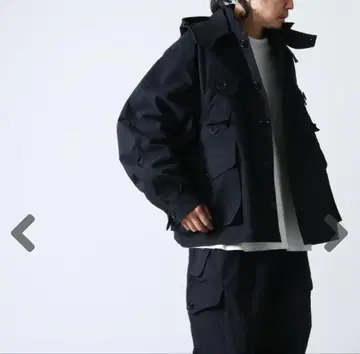 DAIWA PIER39 테크 캐나디안 퍼티그 자켓 블랙