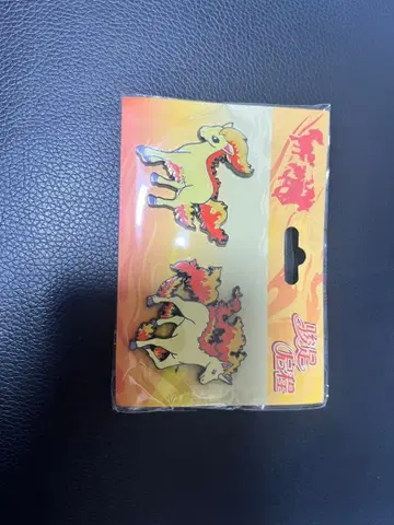 포켓몬 포니타와 켄타로스 핀 배지