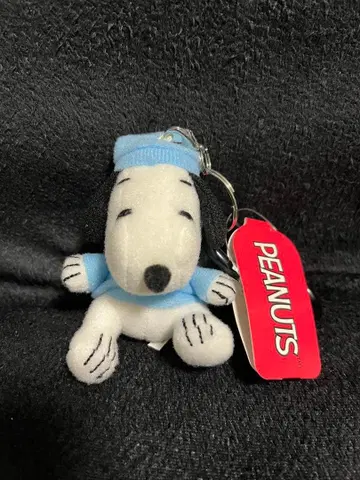 스누피 파자마 카라비너 마스코트 키링