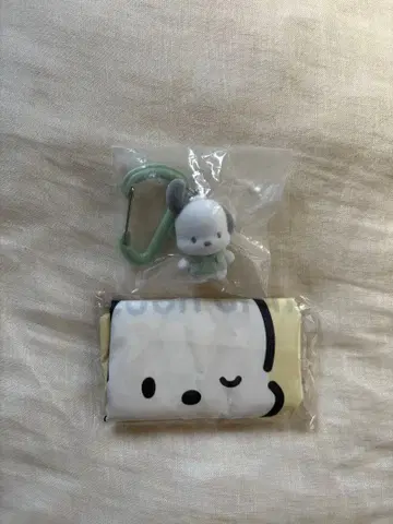 미니 에코백 컬러풀 카라비너 마스코트 참 포차코 캡슐 토이