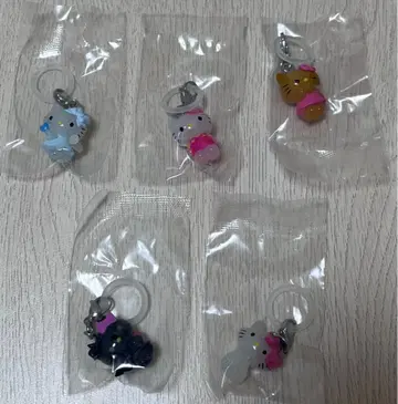 헬로키티 메지루시 액세서리 5개 세트