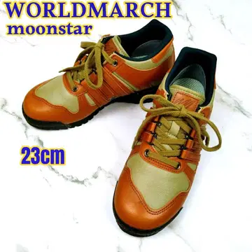 새상품급 문스타 월드 마치 WL501 프라이드 천연 가죽 23 일본