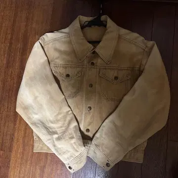 70~80s JCPenney 베이지 트러커 자켓 데님 자켓