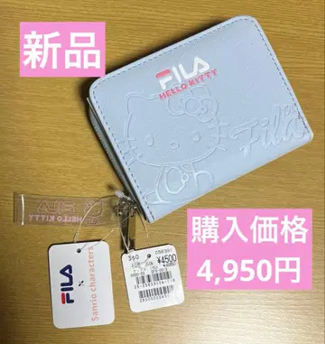 [ 새상품 ] FILA 산리오 HELLO KITTY 접이식 지갑 색스