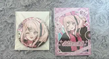 프로세카 아키야마 미즈키 멜로팔레 캔뱃지 트레이딩 카드 레어 묶음 판매