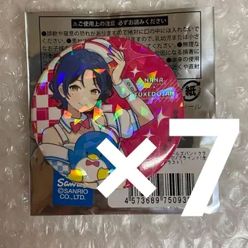 걸즈 밴드 크라이 나나 산리오 홀로그램 캔뱃지