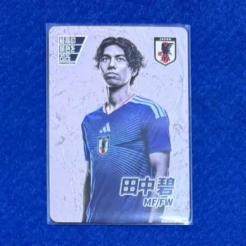 축구 일본 대표 컬렉션 카드 트레이딩 카드 다나카 아오 1장