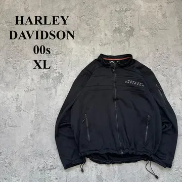 00s 할리데이비슨 (XL) 트랙 자켓*가슴 로고*드로우 코드