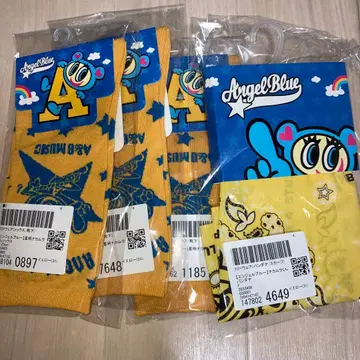 Angel Blue 나카무라 군 양말 3켤레 스카프