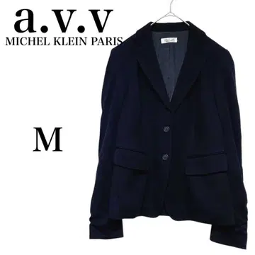 [아베베 미쉘클랑] 테일러드 자켓 블랙 나일론