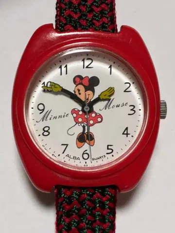 세이코 ALBA 디즈니 미니 쿼츠 손목시계