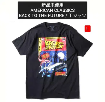 [ 미사용 새상품 ] L / 백 투 더 퓨처 반팔 티셔츠
