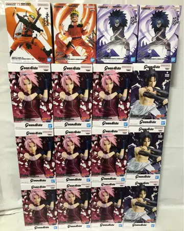 NARUTO 우즈마키 나루토 하루노 사쿠라 우치하 사스케 피규어 16점