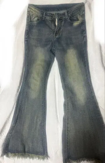 spinns 플레어 데님 팬츠 y2k