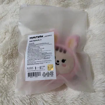 세븐틴 정한 miniteen 트램 코인 파우치