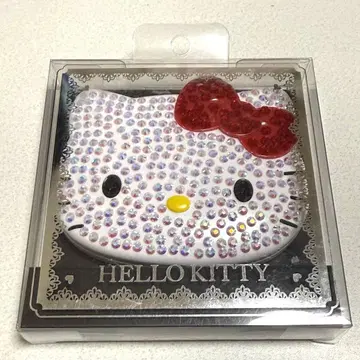 산리오 헬로키티 거울 & 빗 (주얼 데코)