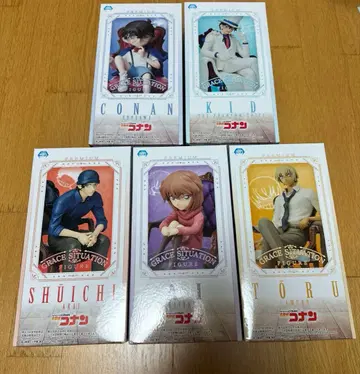 명탐정 코난 피규어 프리미엄 그레이스 시츄에이션 피규어 5종