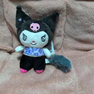 즉시 구매 가능 [ 고양이 귀 스컬 디자인 봉제 인형 약 10cm ]