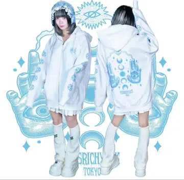 kry RASUBOSU 속기모 백후드 후드티