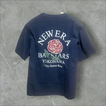 NEW ERA 로즈 요코하마DeNA 콜라보 T셔츠 네이비 S