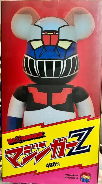 BE@RBRICK 베어브릭 400% 마징가Z 탄생 40주년 기념 기획