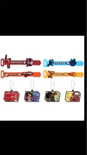 제일복권 스트리트 파이터 G상 러버 모듬 8종