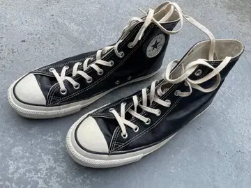 CONVERSE ALLSTAR LEATHER HI BLACK 28cm