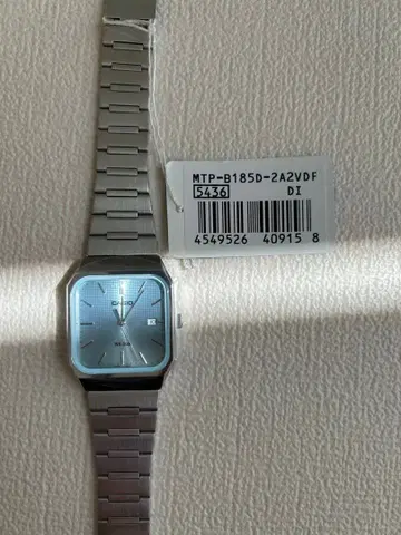 [ 미사용 새상품 ] CASIO MTP-B185D-2A2 아이스 블루